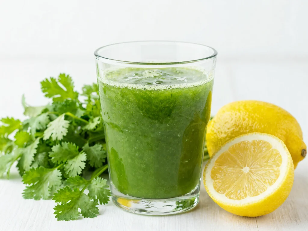 18 Hormone Balance Juice Recipes (Naturally Support Health) - 15. Herbal Detox Juice 1