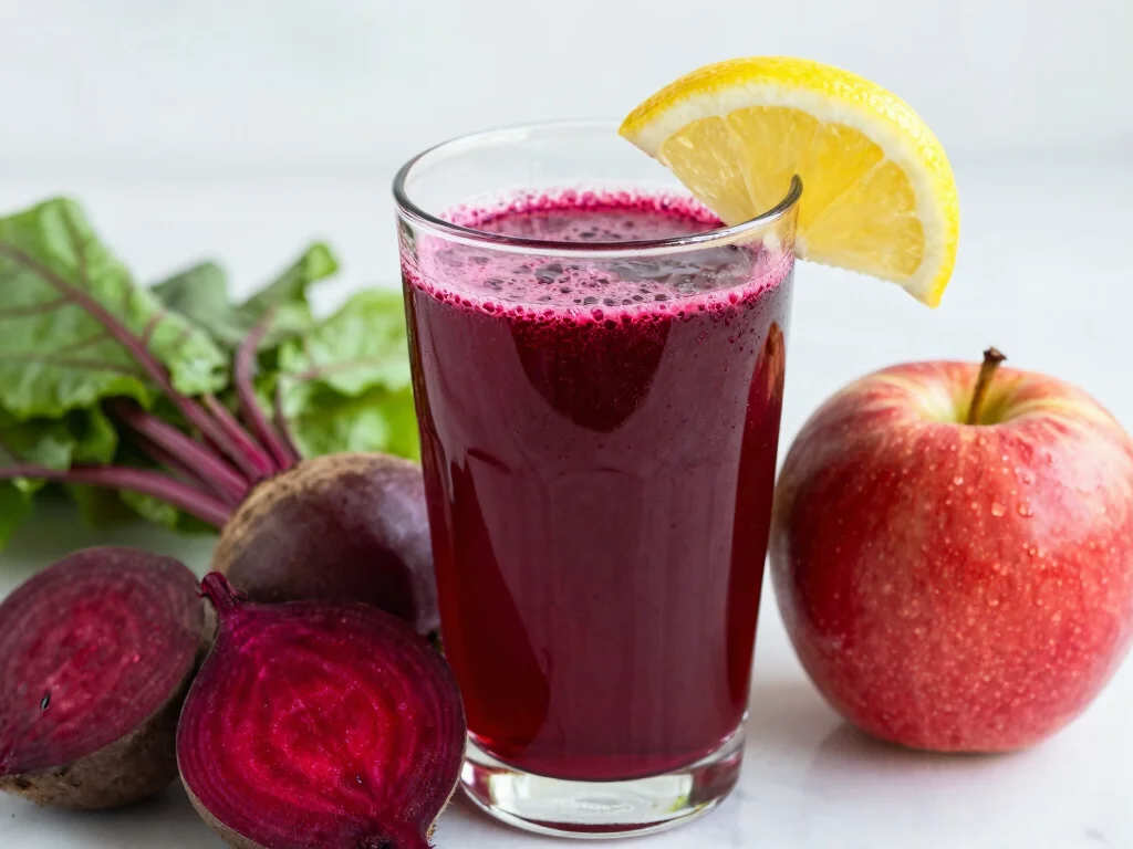 18 Hormone Balance Juice Recipes (Naturally Support Health) - 6. Beetroot Bliss Juice 1