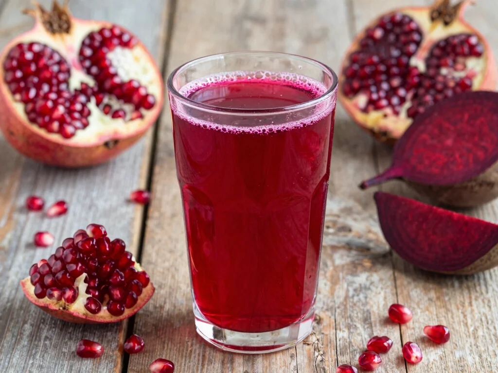 18 Juice Master Recipes by Jason Vale (Best Picks) - 11. Pomegranate and Beetroot Elixir 1