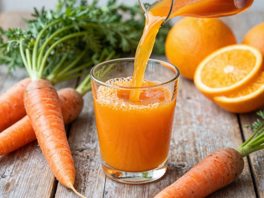 18 Juice Master Recipes by Jason Vale (Best Picks) - 5. Zesty Orange and Carrot Juice 1
