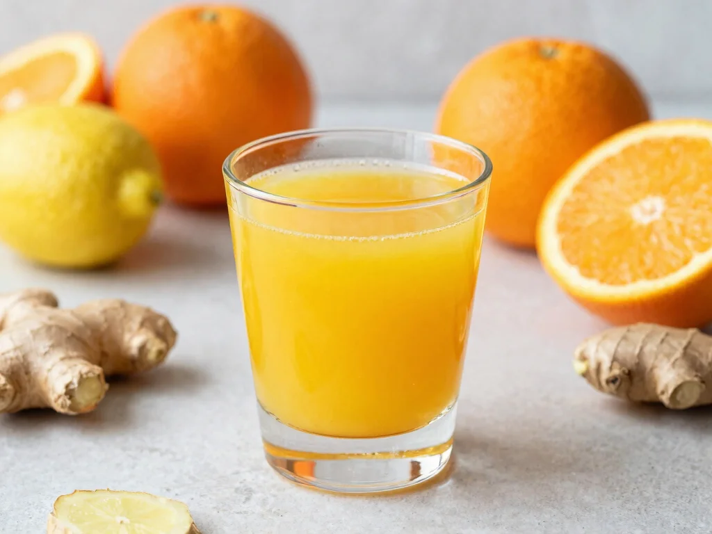 18 Juice Shots Recipes for Gut Health Support - 17. Citrus Immunity Boost Shot 1