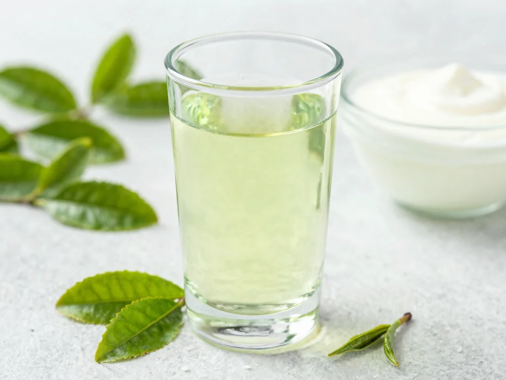 18 Juice Shots Recipes for Gut Health Support - 18. Probiotic Green Tea Shot 1