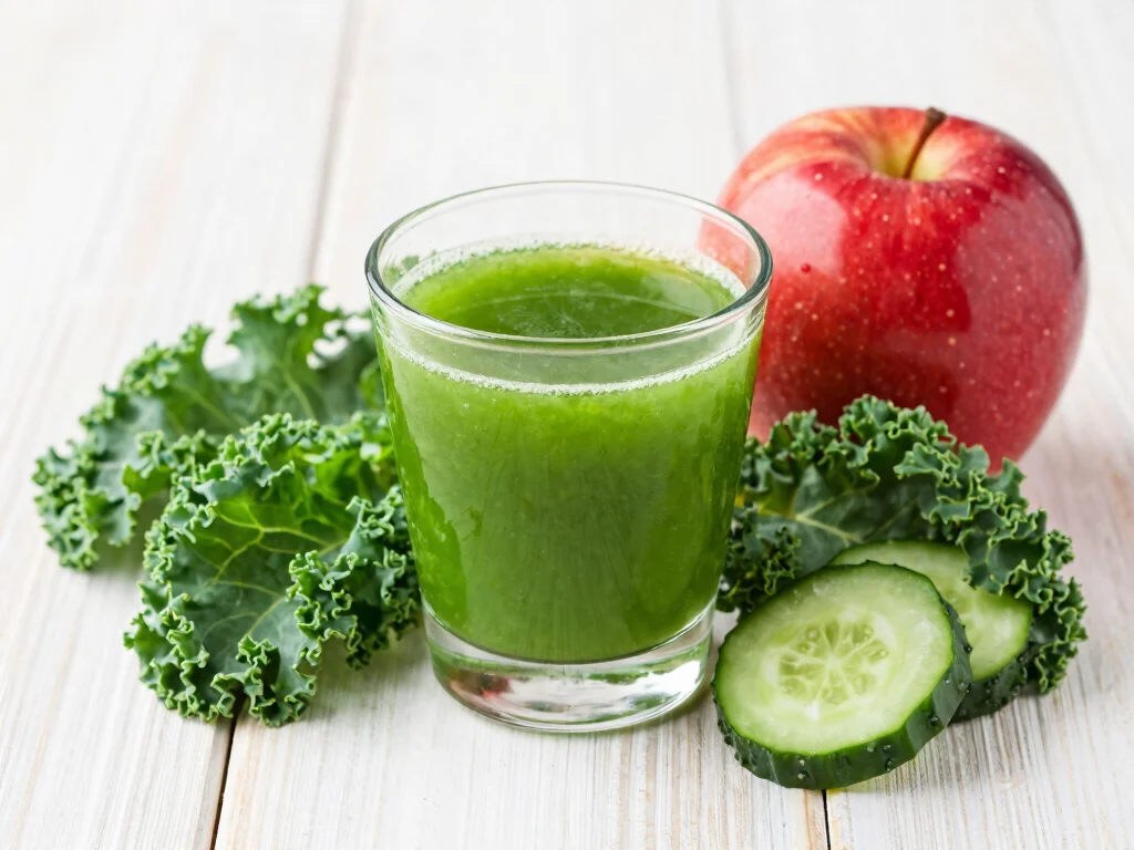 18 Juice Shots Recipes for Gut Health Support - 3. Green Gut Booster 1