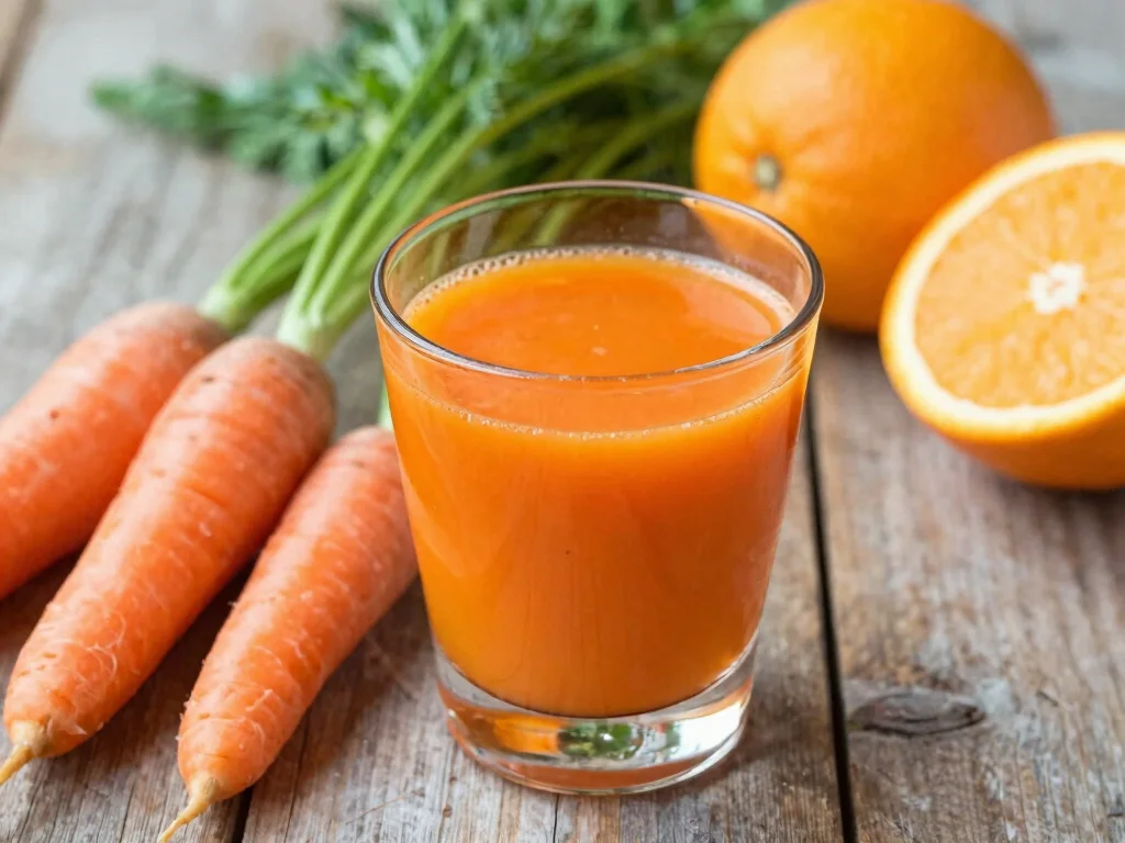 18 Juice Shots Recipes for Gut Health Support - 8. Carrot-Orange Digestion Shot 1