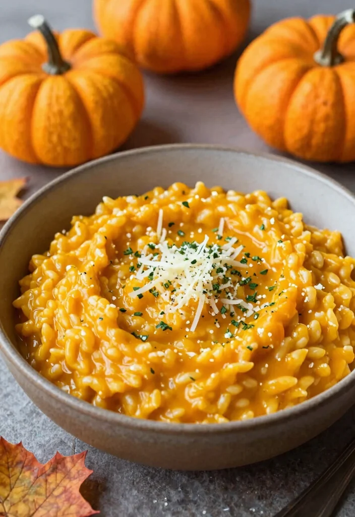 18 One-Pot Vegetarian Meals with Minimal Cleanup - 18. One-Pot Pumpkin Risotto 1