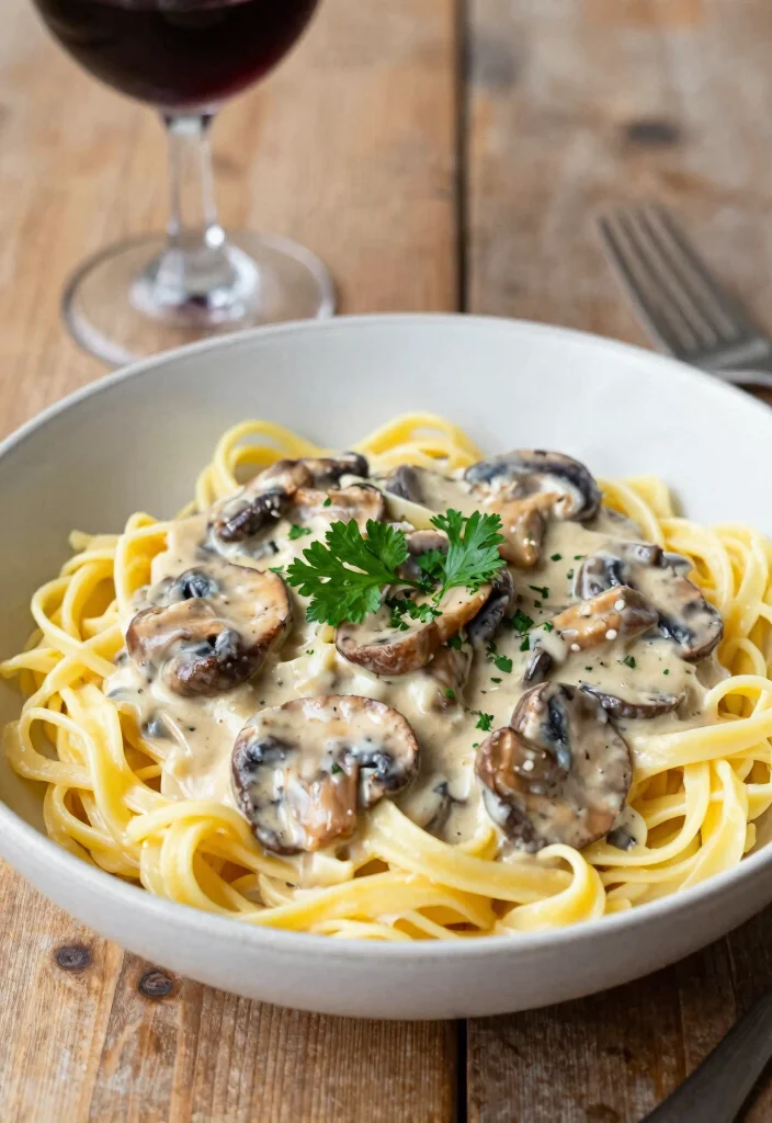 18 Quick & Easy Vegetarian Dinner Recipes Ready Tonight - 15. Mushroom Stroganoff 1