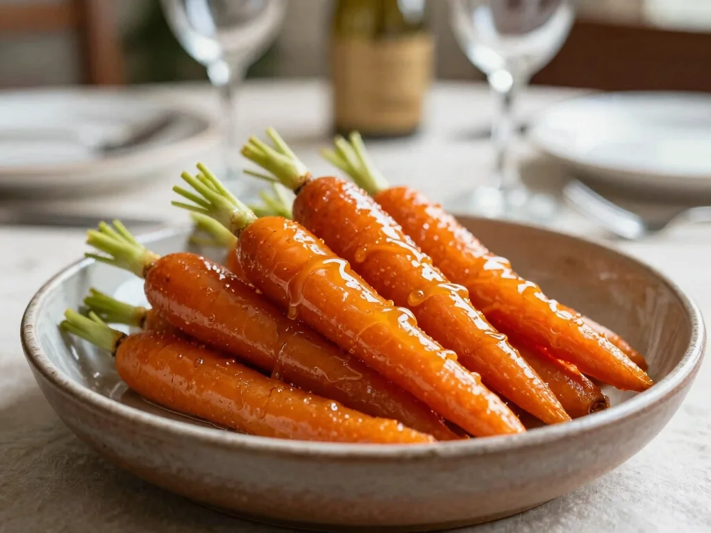 18 Recipes with Pickle Juice (Surprisingly Delicious) - 18. Pickle Juice Glazed Carrots 1