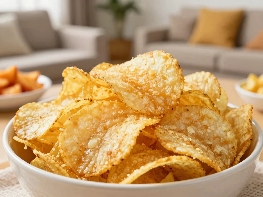 18 Recipes with Pickle Juice (Surprisingly Delicious) - 7. Pickle Juice Potato Chips 1