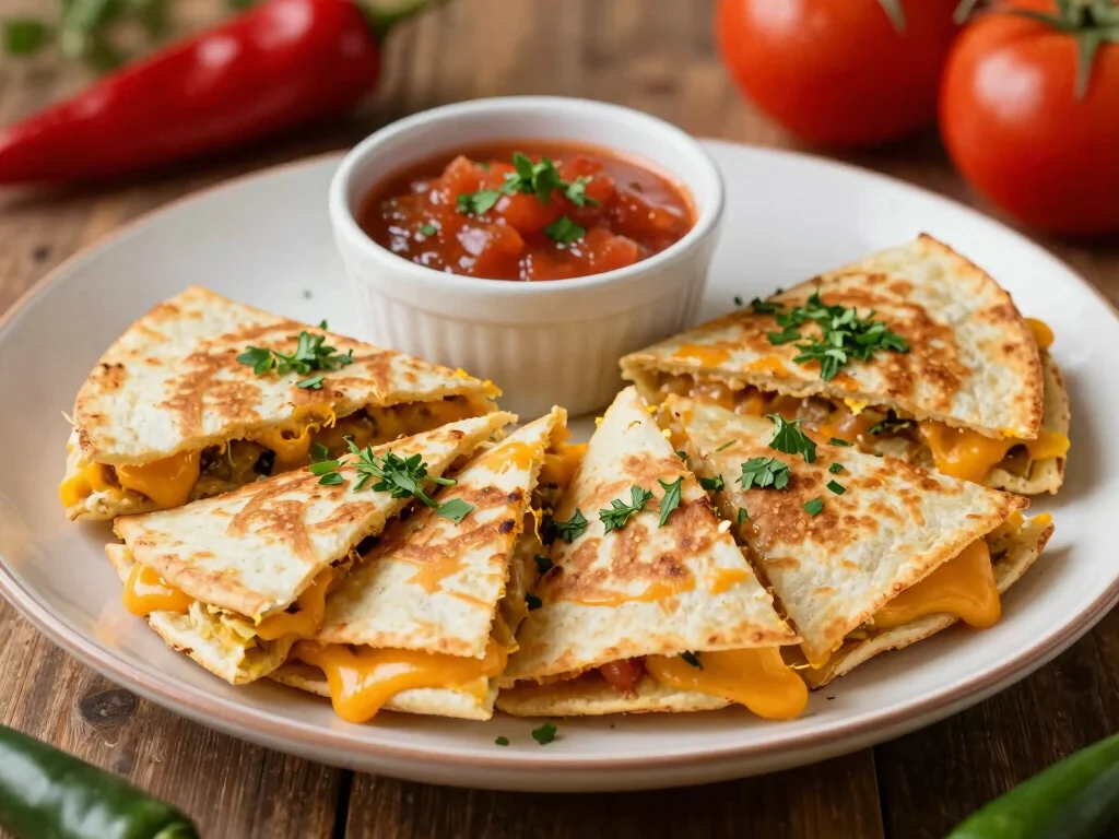 18 Savory Recipes with Tomato Juice: Easy & Delicious Ideas - 16. Tomato Juice & Cheese Quesadillas 1