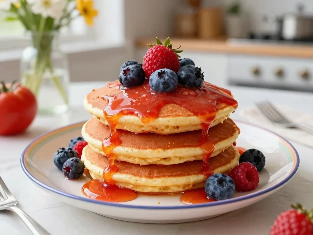 18 Savory Recipes with Tomato Juice: Easy & Delicious Ideas - 18. Tomato Juice Pancakes 1