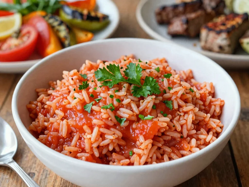 18 Savory Recipes with Tomato Juice: Easy & Delicious Ideas - 8. Tomato Juice & Herb Rice 1