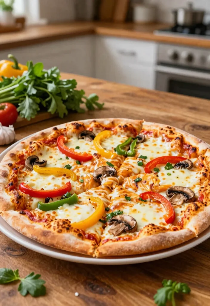 18 Vegetarian 7-Day Meal Plans for a Healthy Reset - Meal Plan 11: Delicious Homemade Pizza 1