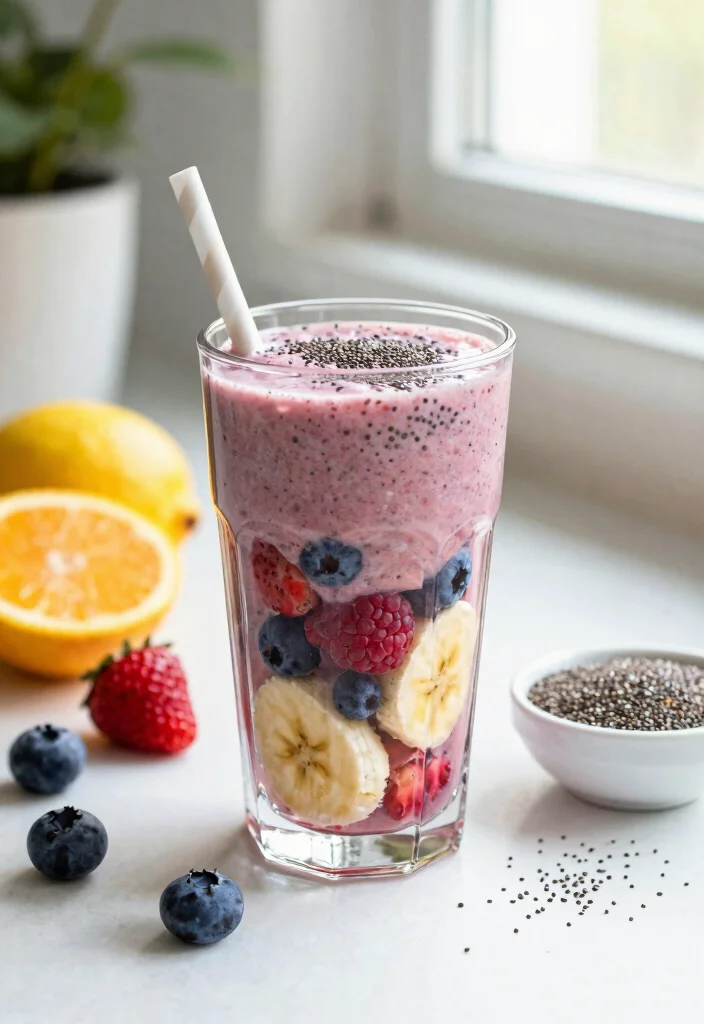 18 Vegetarian 7-Day Meal Plans for a Healthy Reset - Meal Plan 6: Sweet Smoothie Recipes 1