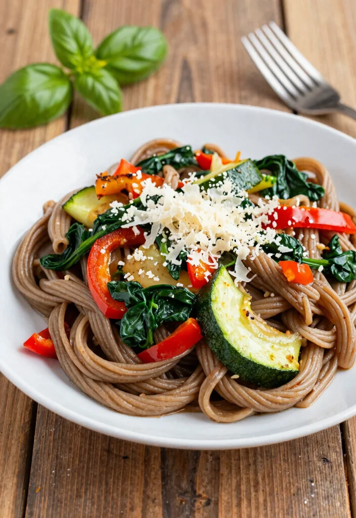 18 Vegetarian 7-Day Meal Plans for a Healthy Reset - Meal Plan 9: Simple Pasta Dishes 1