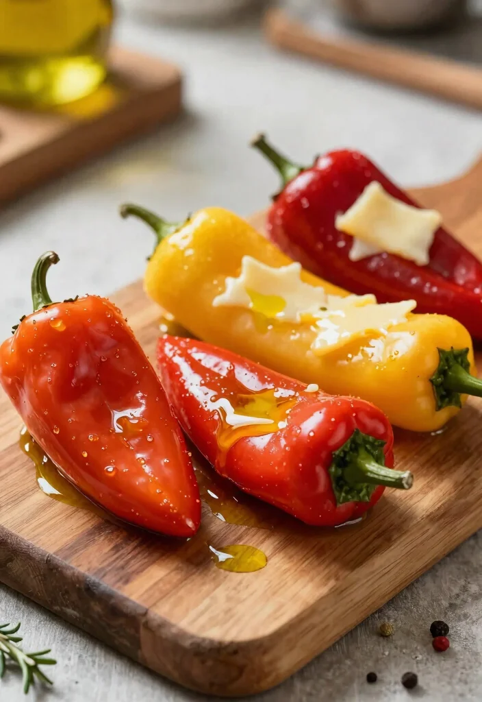 18 Vegetarian Finger Foods for a Crowd-Pleasing Party - 1. Mini Stuffed Peppers 1