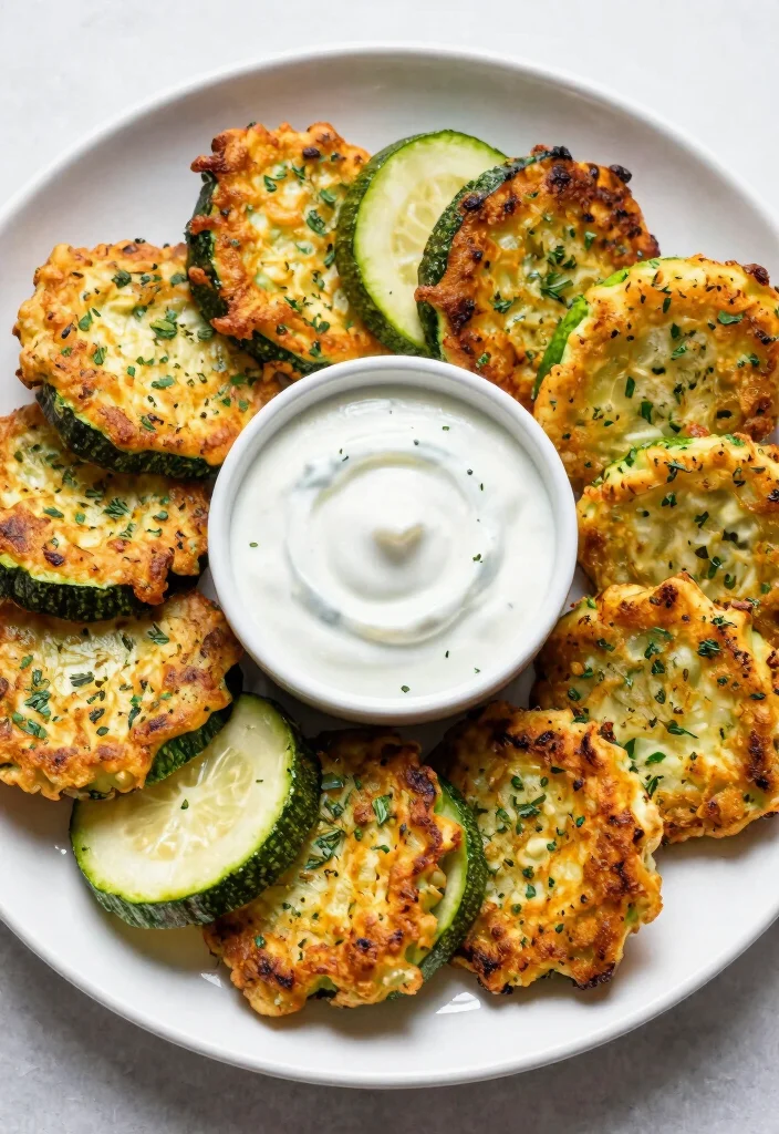 18 Vegetarian Finger Foods for a Crowd-Pleasing Party - 4. Zucchini Fritters 1