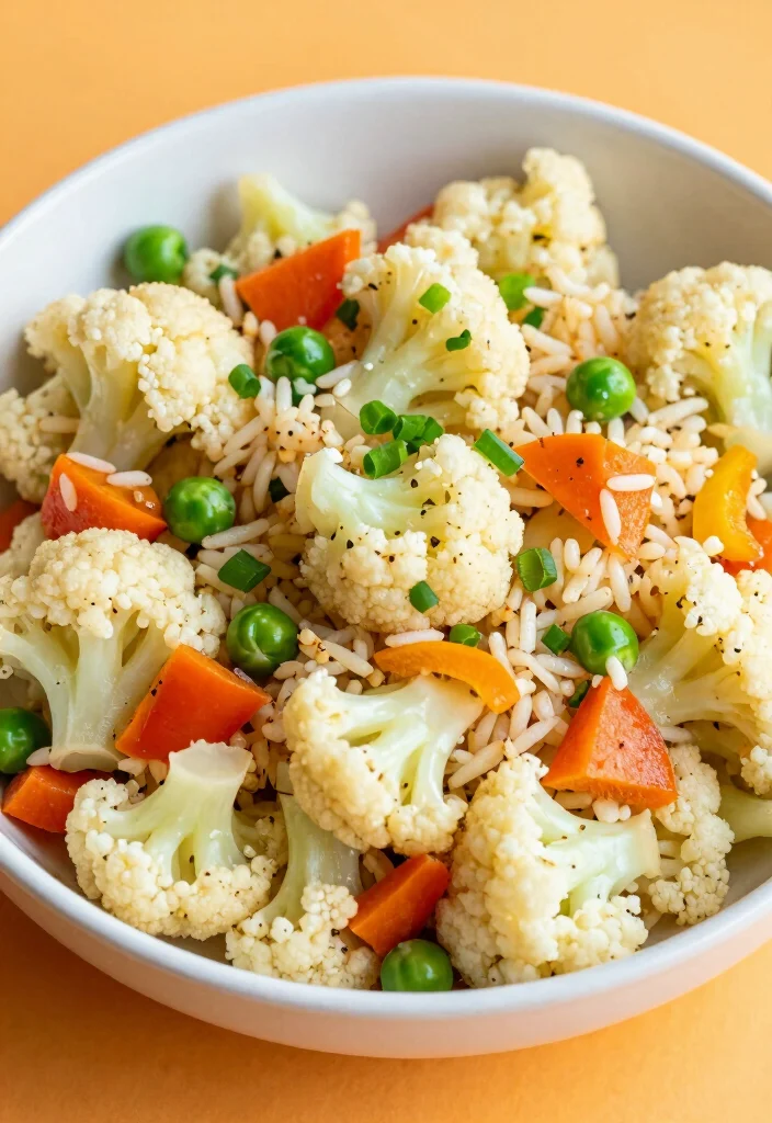 18 Vegetarian Lunch Meal Prep Ideas for Work or School - 11. Cauliflower Rice Stir-Fry 1