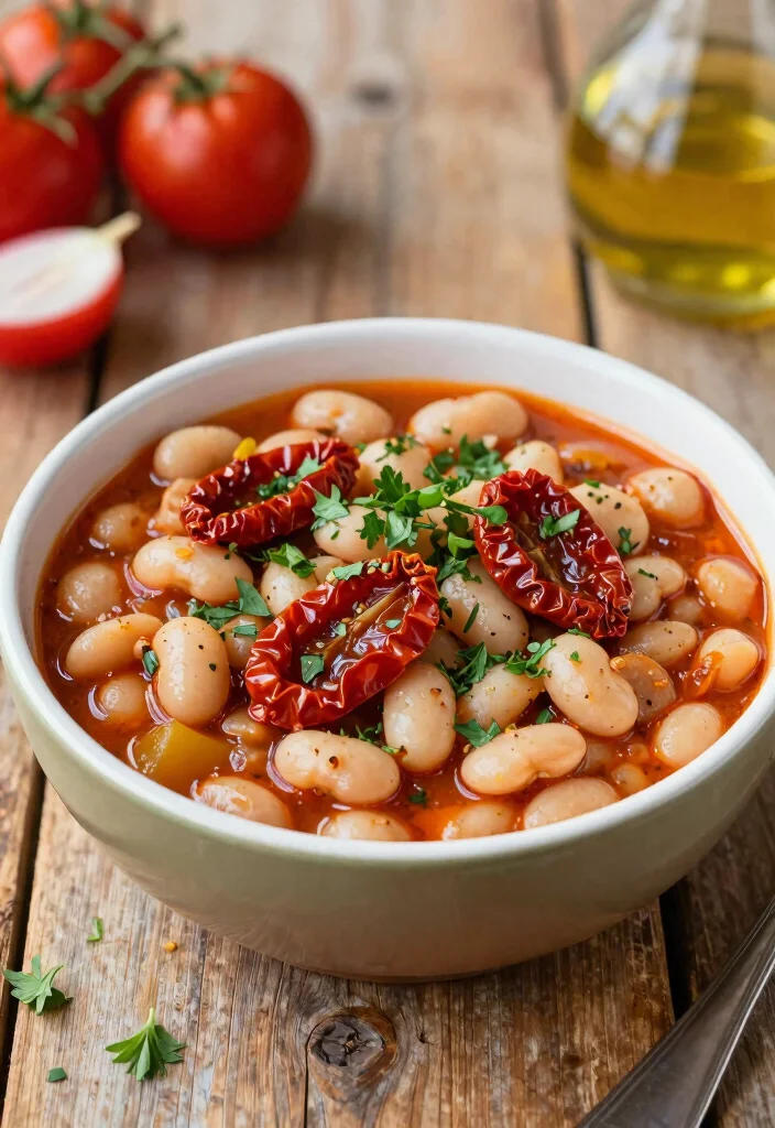 18 Vegetarian White Bean Chili Recipes Packed with Protein - 10. Mediterranean White Bean Chili 1