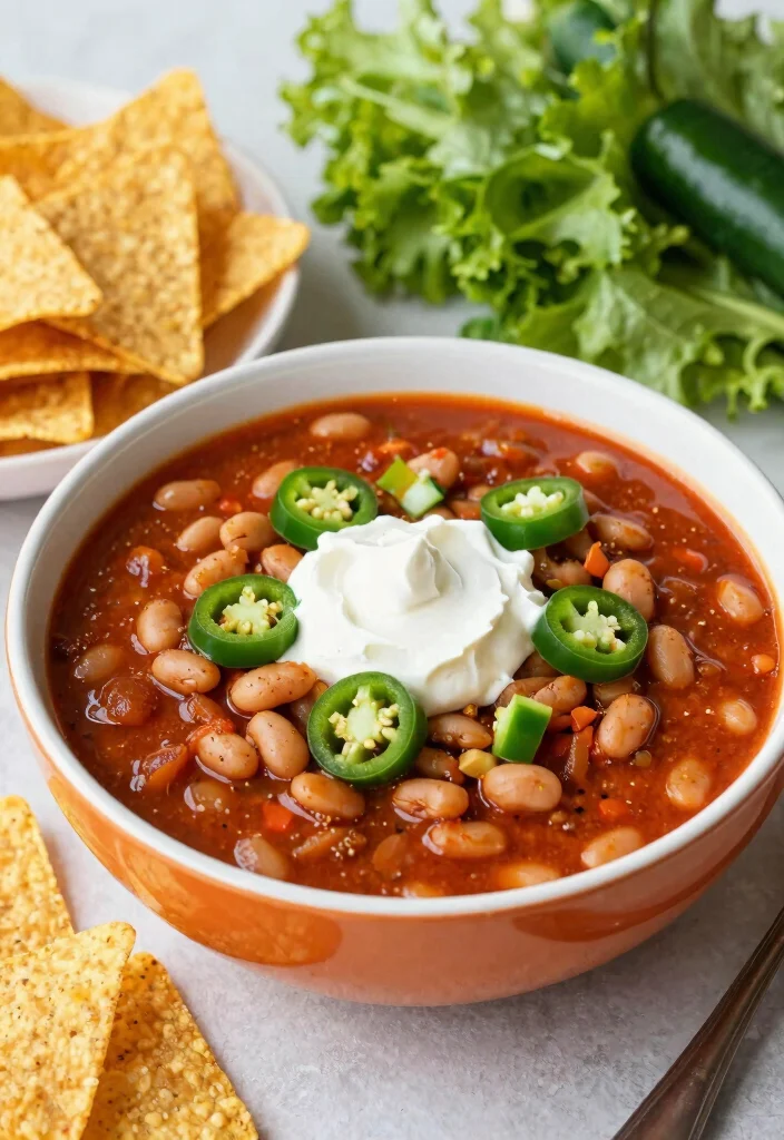 18 Vegetarian White Bean Chili Recipes Packed with Protein - 2. Spicy Southwest White Bean Chili 1