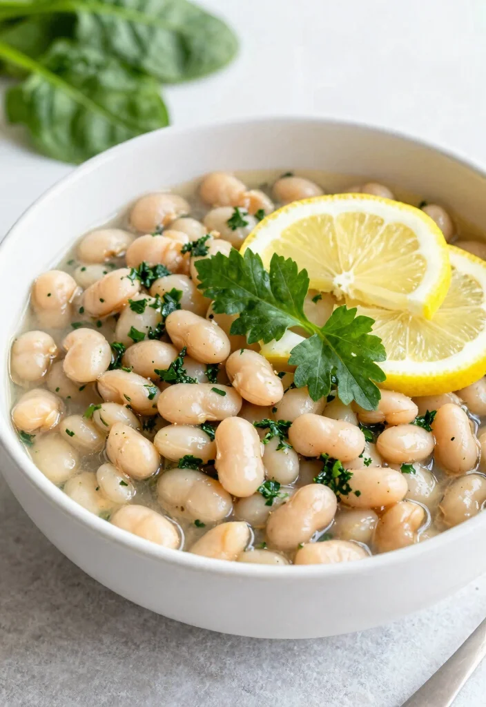 18 Vegetarian White Bean Chili Recipes Packed with Protein - 5. Lemon Herb White Bean Chili 1