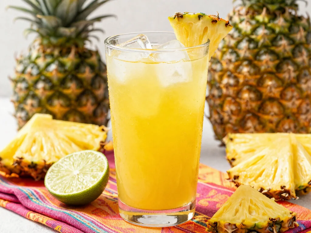 19 Easy Juice Recipes for Beginners (No Fail!) - 5. Tropical Pineapple Juice 1