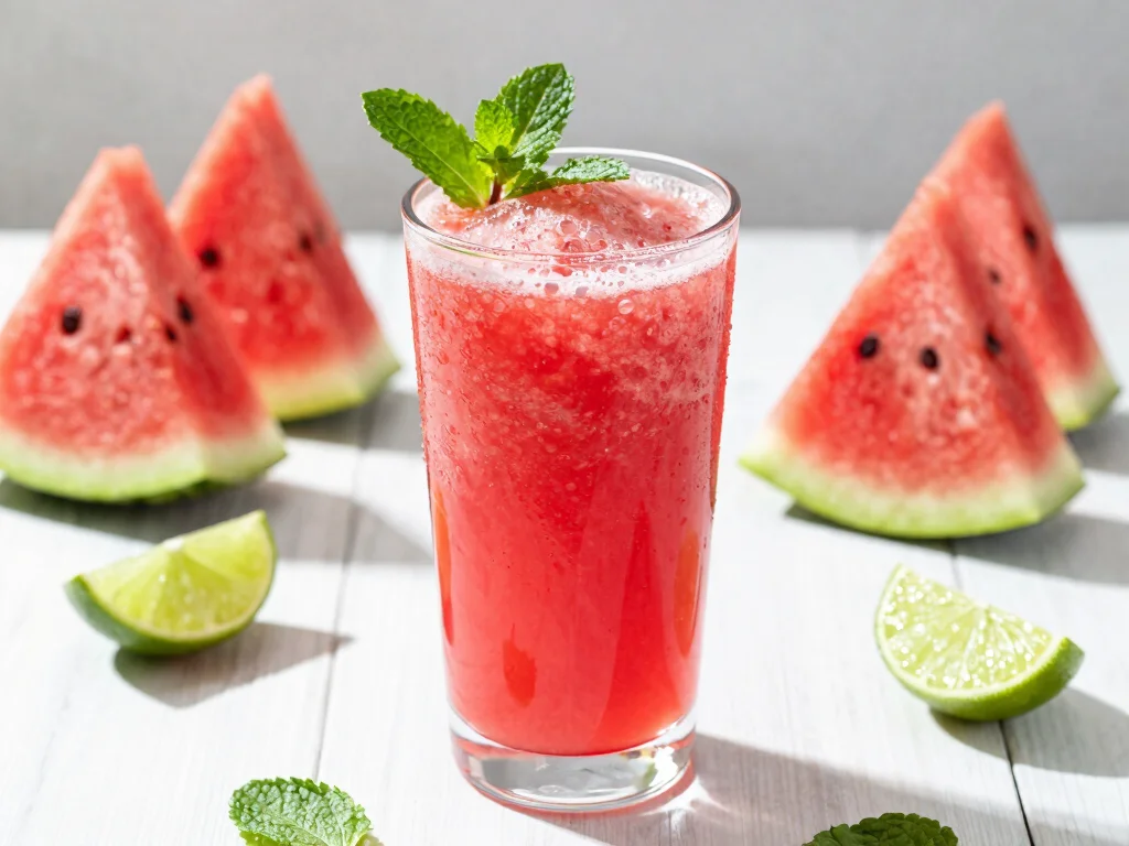 19 Easy Juice Recipes for Beginners (No Fail!) - 6. Watermelon Refresher 1