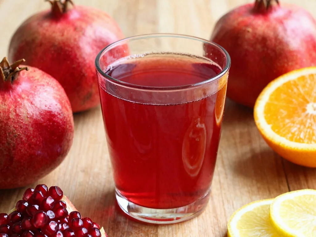 19 Easy Juice Recipes for Beginners (No Fail!) - 8. Pomegranate Citrus Juice 1