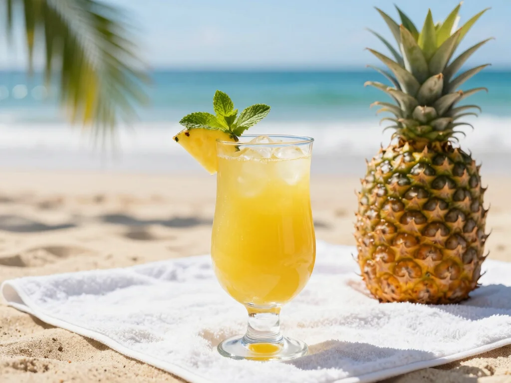 19 Heart Healthy Juice Recipes for Cardiovascular Health - 5. Tropical Pineapple Fusion 1