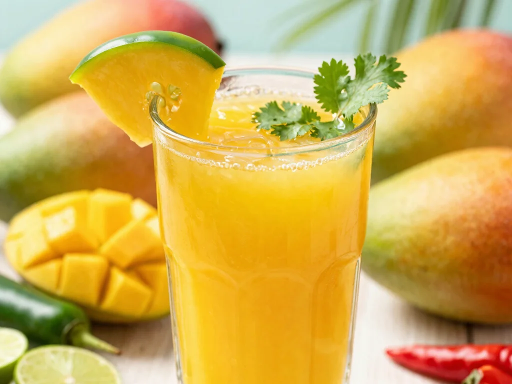 19 Heart Healthy Juice Recipes for Cardiovascular Health - 6. Spicy Mango Medley 1