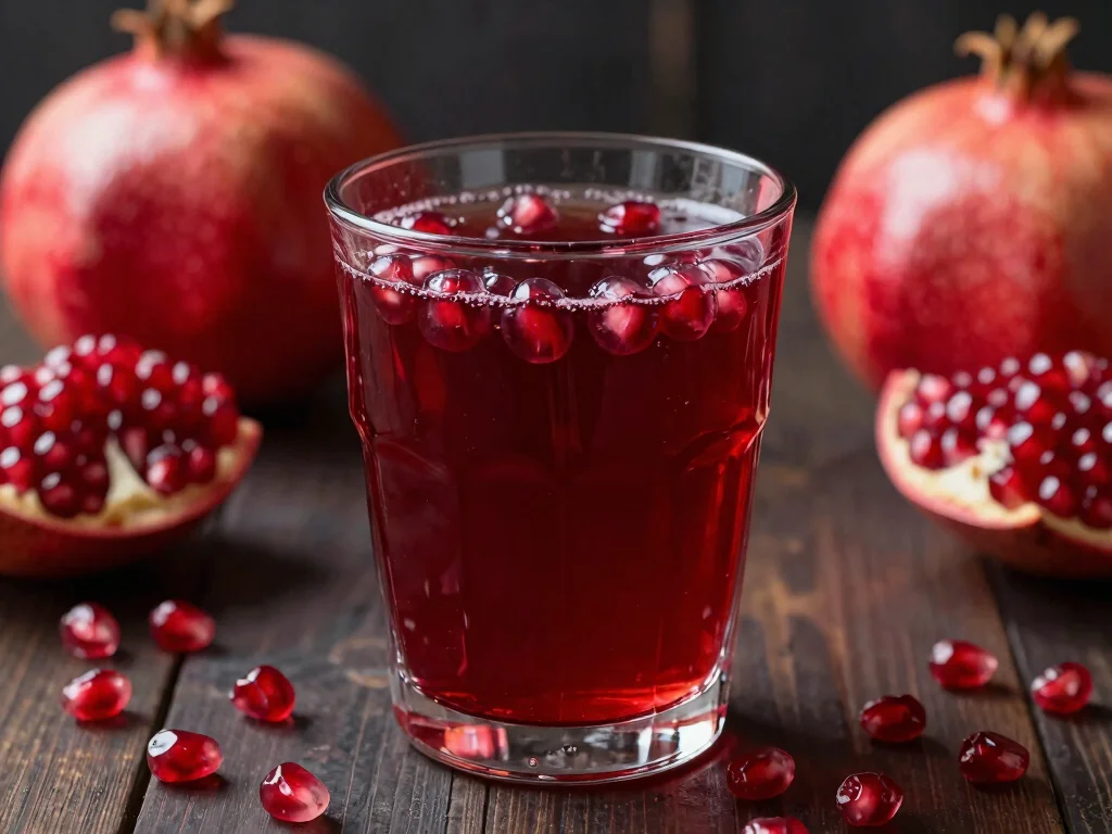 19 Heart Healthy Juice Recipes for Cardiovascular Health - 8. Pomegranate Power Juice 1