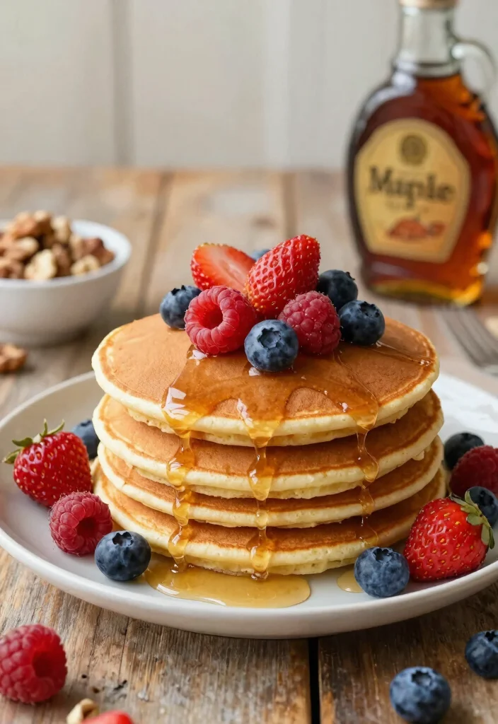 19 High-Protein Vegetarian Breakfast Recipes for More Energy - 6. Almond Flour Pancakes 1