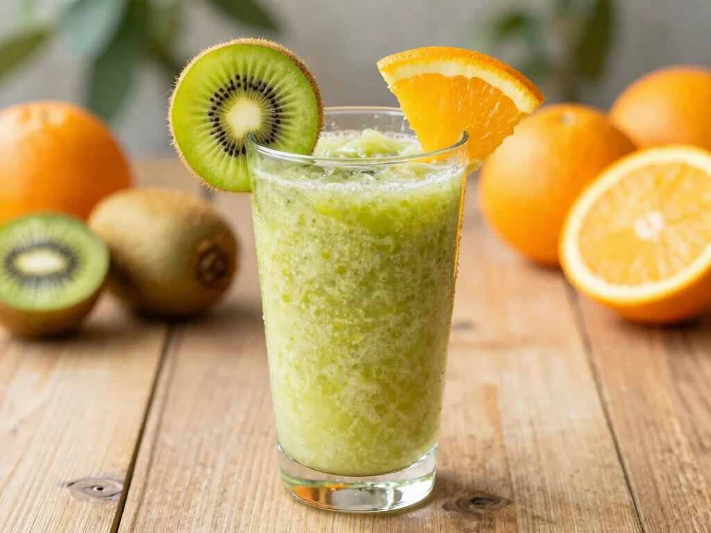 19 Juice It Up Smoothies You Can Make at Home - 10. Kiwi Citrus Smoothie 1