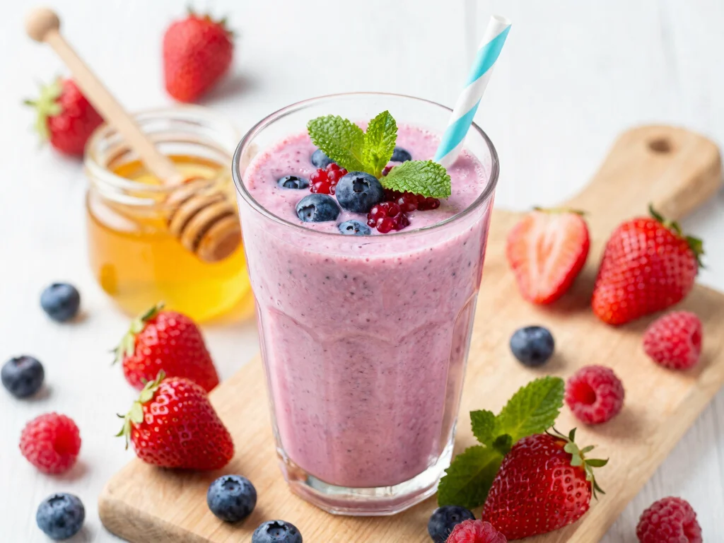 19 Juice It Up Smoothies You Can Make at Home - 2. Berry Blast Smoothie 1