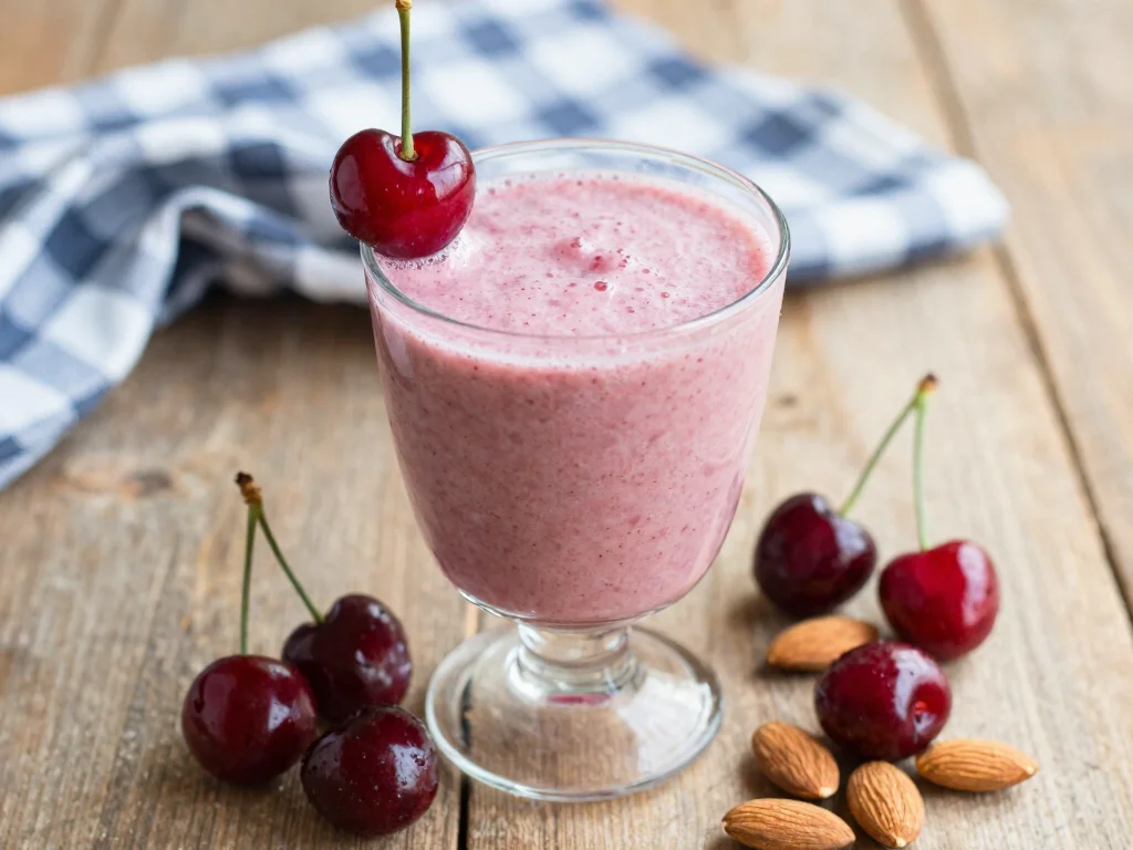 19 Juice It Up Smoothies You Can Make at Home - 8. Cherry Almond Smoothie 1
