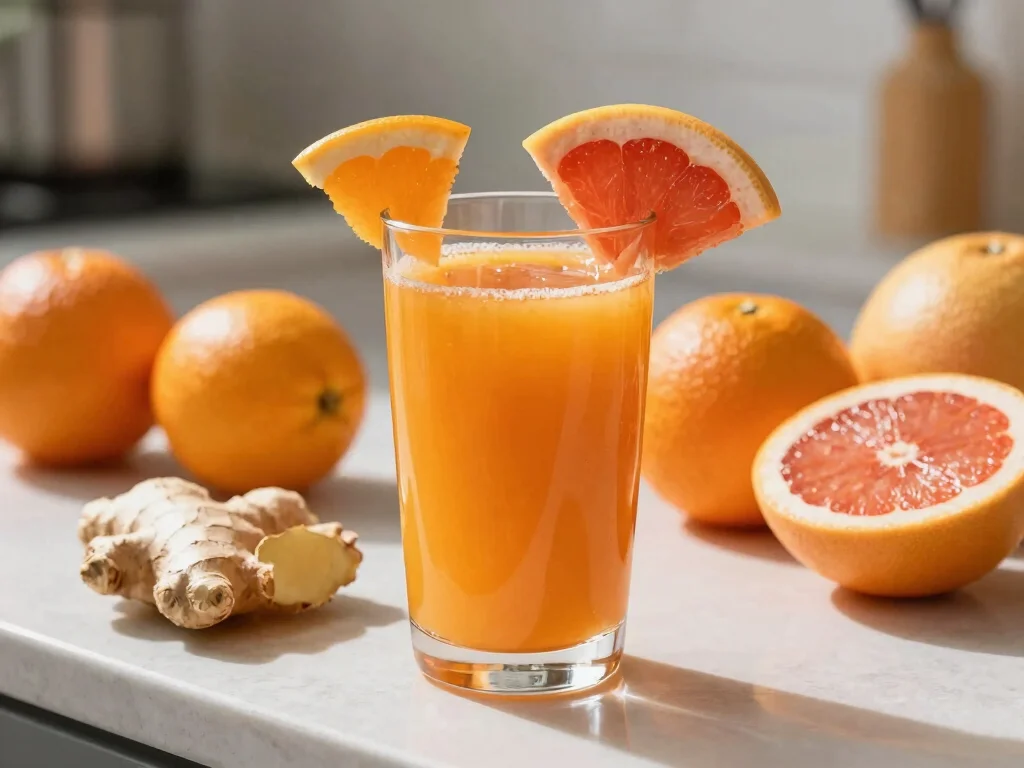 19 Juice Recipes for Energy Boosting - 4. Citrus Revive Juice 1