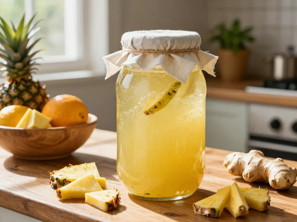19 Juice Recipes for Gut Health That Your Stomach Will Love - 1. Probiotic Pineapple-Ginger Juice 1