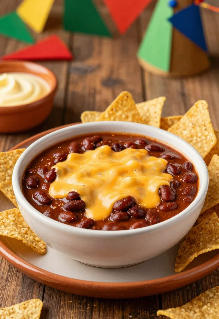 19 Meatless 3-Bean Chili Recipes Full of Flavor - 15. Chili con Queso with Beans 1