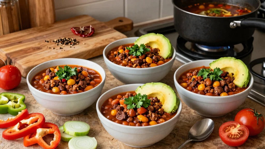 19 Meatless 3-Bean Chili Recipes Full of Flavor