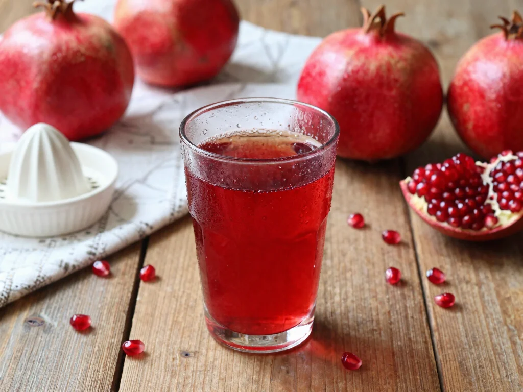 19 Pomegranate Juice Recipes (Healthy Antioxidants) - 1. Classic Pomegranate Juice 1