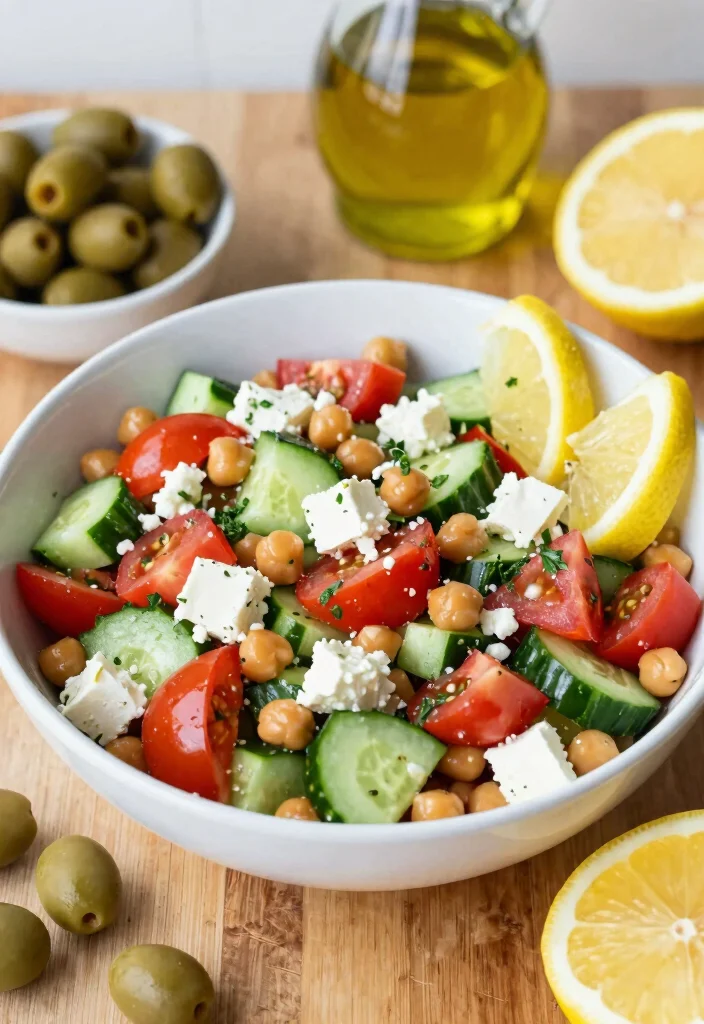 19 Vegetarian Meal Prep Ideas for a Stress-Free Week - 2. Mediterranean Chickpea Salad 1