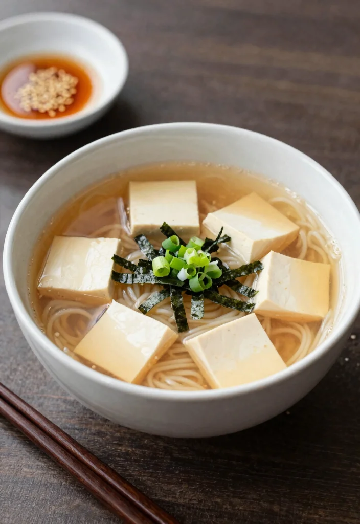 19 Vegetarian Noodle Soup Recipes for Quick Comfort - 3. Misoshiru – Japanese Miso Noodle Soup 1
