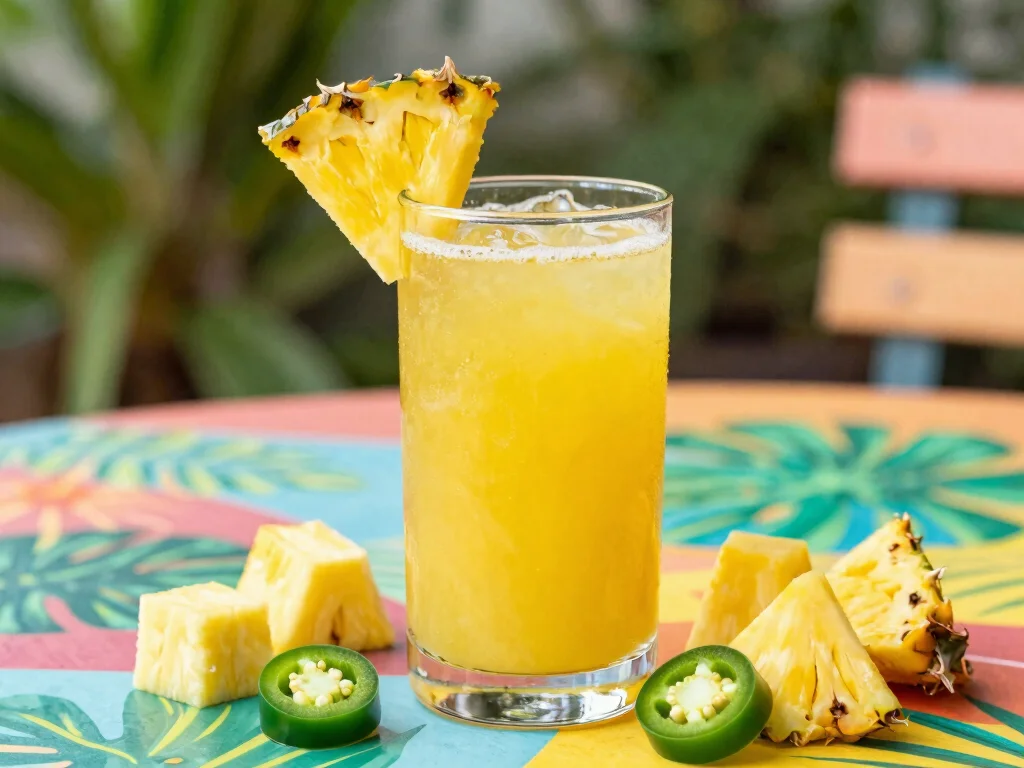 19 Weight Loss Juice Recipes That Actually Work - 5. Spicy Pineapple Cleanse Juice 1