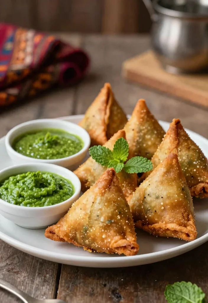 20 Authentic Indian Vegetarian Recipes You Must Try - 1. Samosa 1