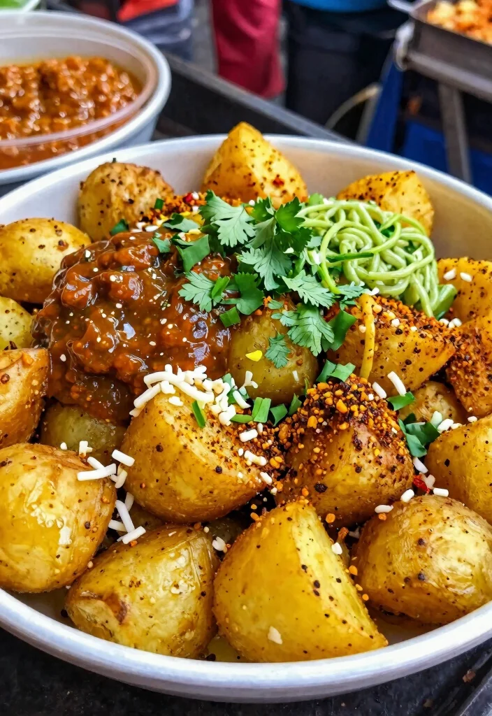 20 Authentic Indian Vegetarian Recipes You Must Try - 11. Aloo Chaat 1