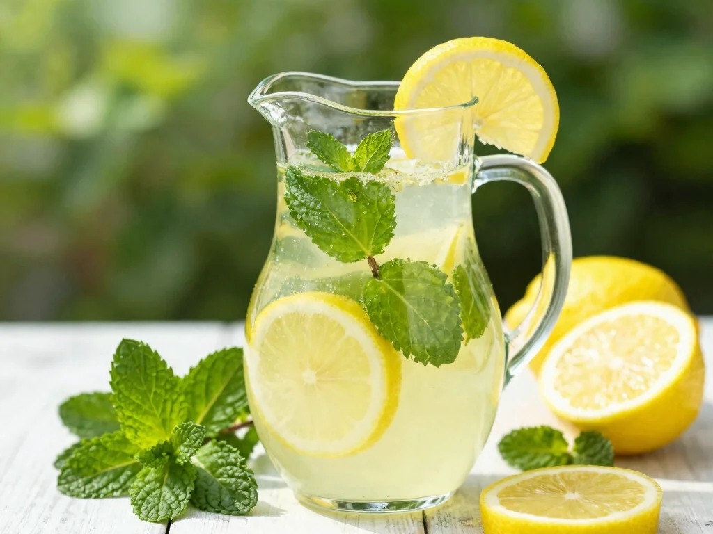 20 Cold Press Juice Recipes for a Healthy Detox - 15. Refreshing Lemonade Detox 1