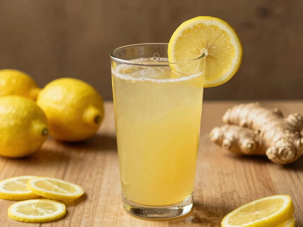 20 Cold Press Juice Recipes for a Healthy Detox - 18. Honey Lemon Ginger Elixir 1