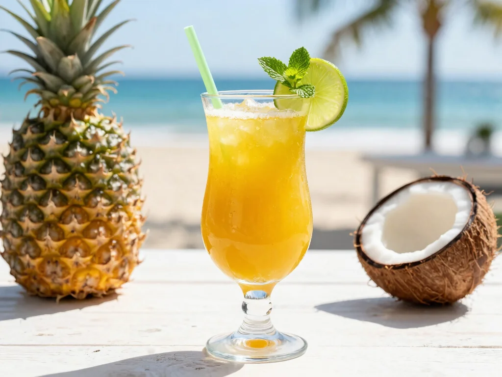 20 Cold Press Juice Recipes for a Healthy Detox - 4. Tropical Paradise Juice 1