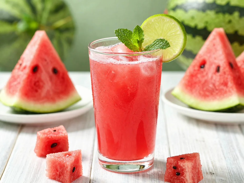 20 Cold Press Juice Recipes for a Healthy Detox - 8. Watermelon Refresh 1