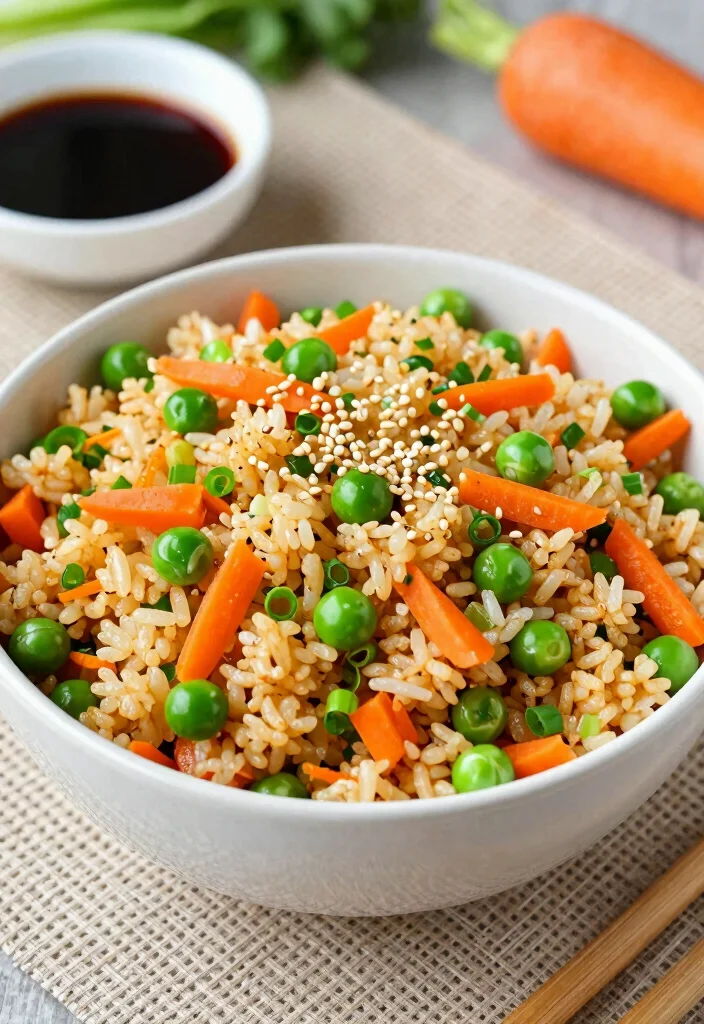 20-Day Vegetarian Meal Challenge for Beginners - Day 10: Vegetable Fried Rice 1