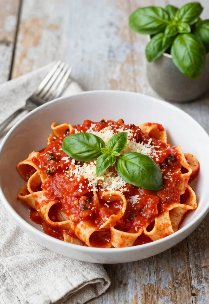 20-Day Vegetarian Meal Challenge for Beginners - Day 15: Creamy Tomato Basil Pasta 1
